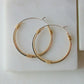 Fancy Double Hoop