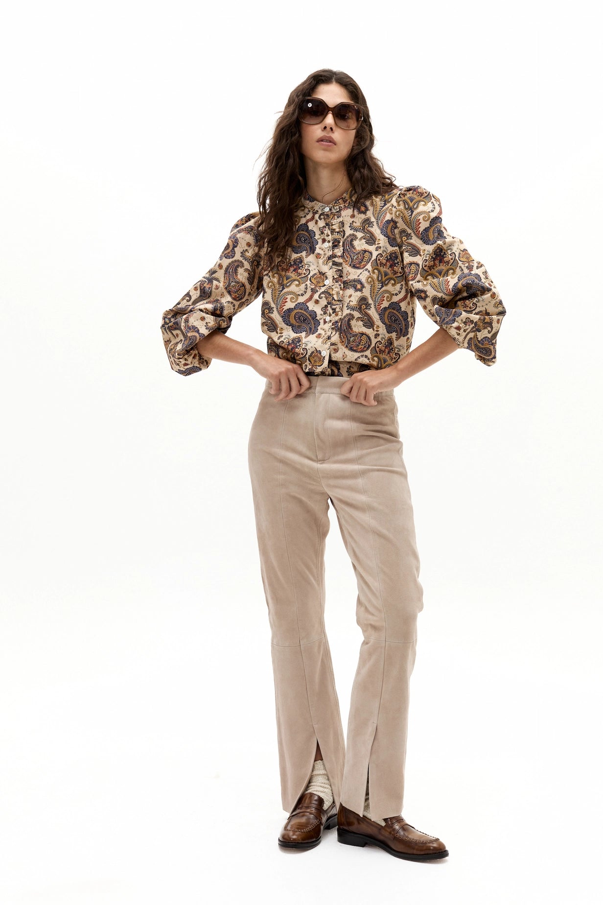 Gaia Shirt - Paisley Morning