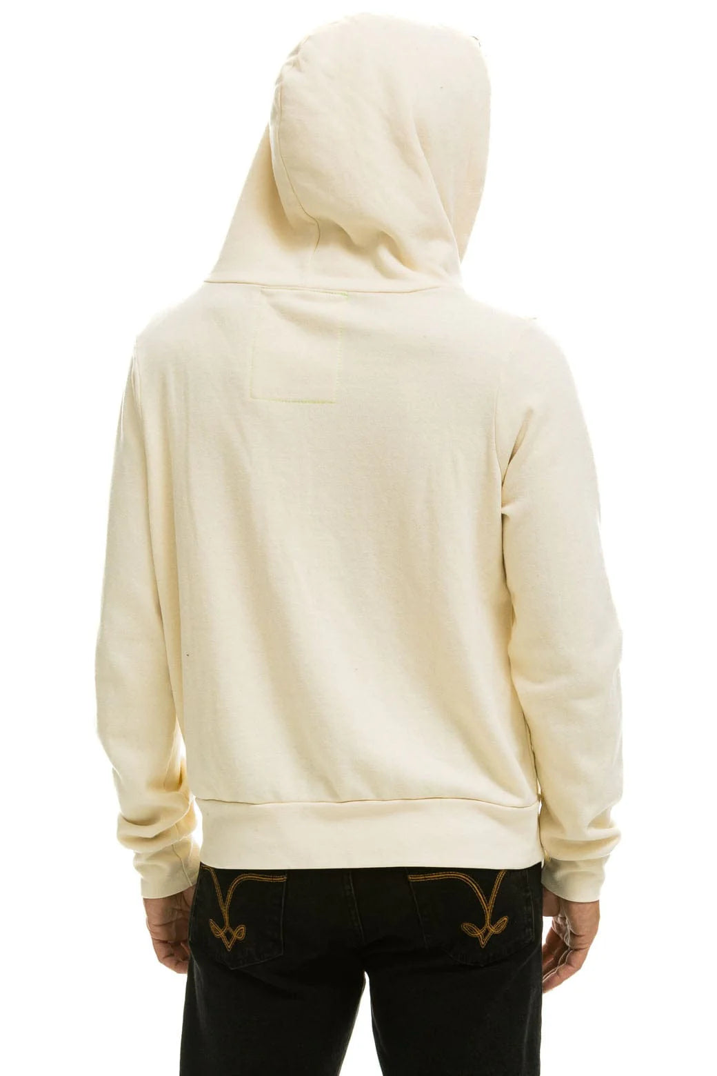 Stripe Zip - Vintage White