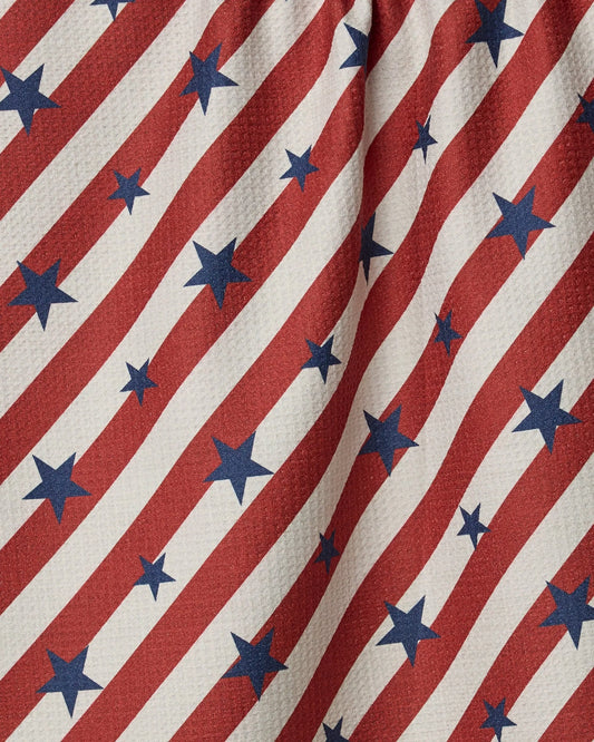 Patriotic Stripe Kitchen Towel