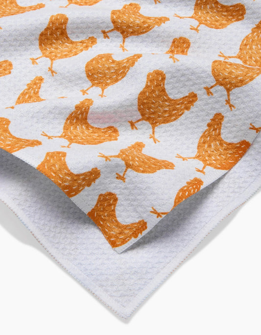 Fun Spring Chicks Kitchen Towel