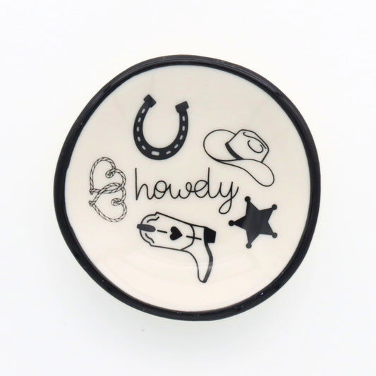 Howdy Ring Dish