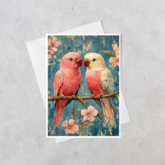Winged Whispers Of Love Card