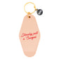 Just A Cowgirl Keychain