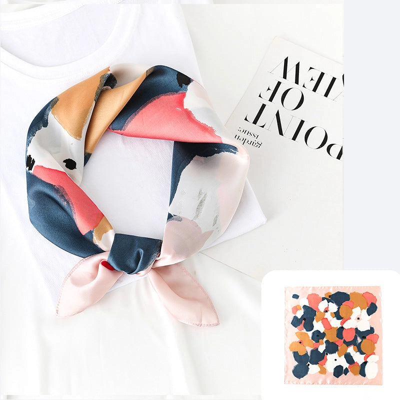 Colorful Dots Square Scarf