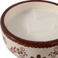 Coffee Floral Candle