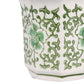 Plumeria Green Scallop Candle