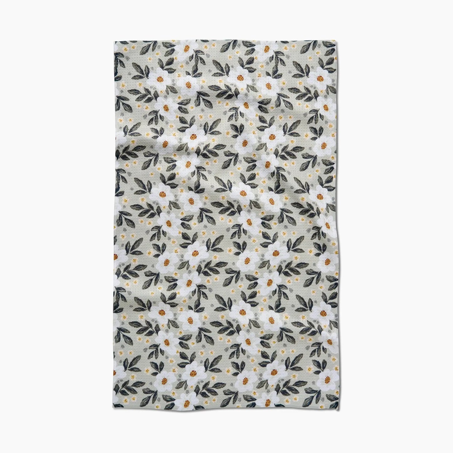 Painted Spring Flowers Kitchen Towel