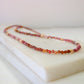 Ruby Ombre Beaded Necklace