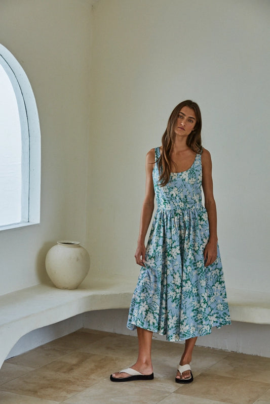 Floral Sleeveless Dress