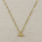 Scalloped Heart Necklace