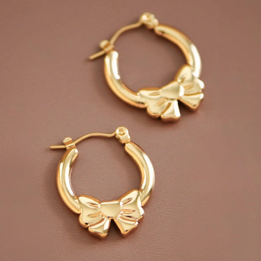 Bow Tie Hoops