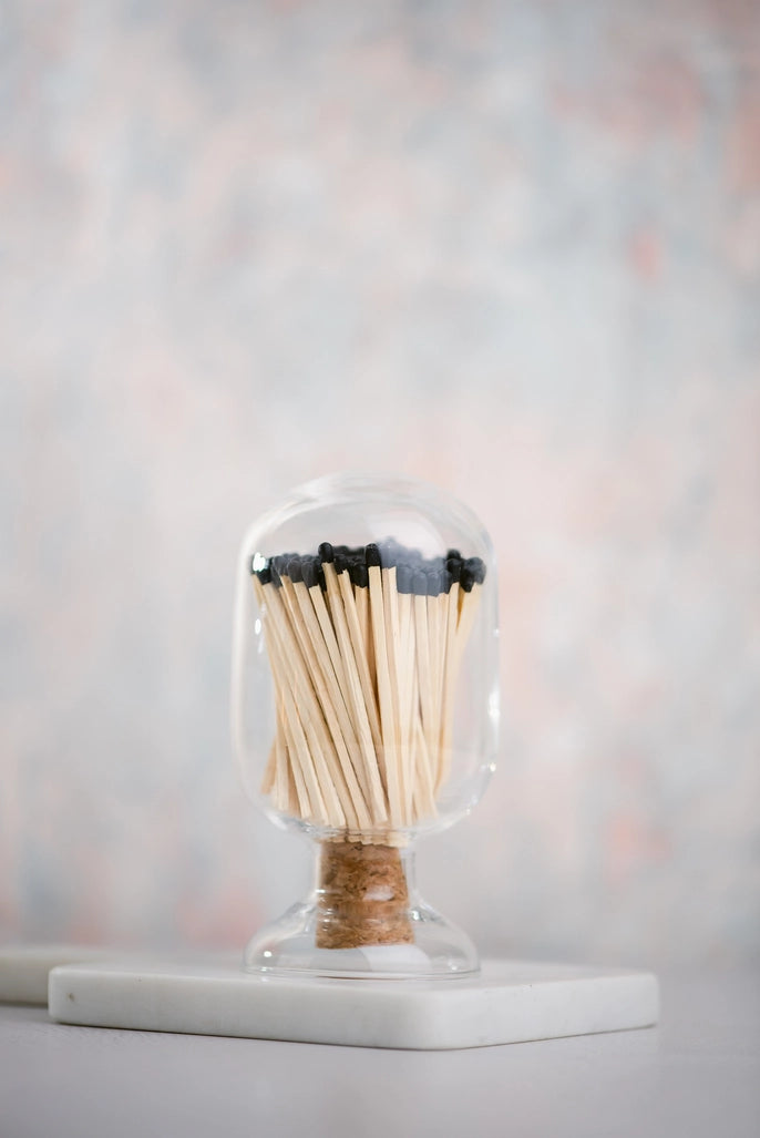 Glass Match Cloche