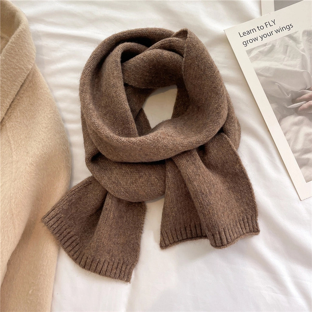 Solid Knit Scarf