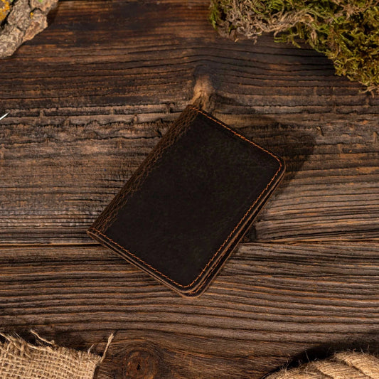 Genuine Leather Bifold Wallet