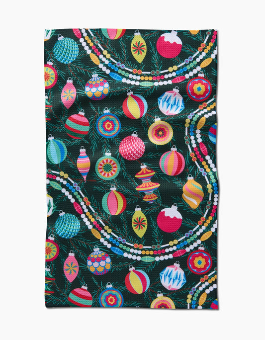Shiny Ornaments Kitchen Towel