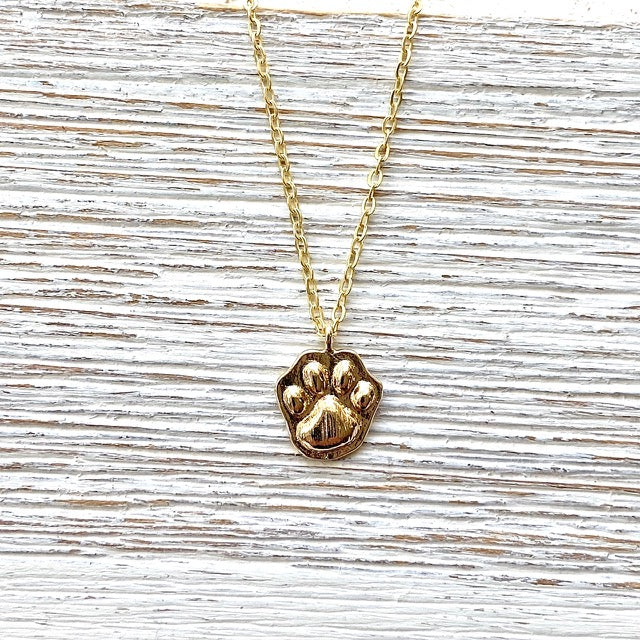 Paw Pendant Necklace