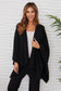Knit Dolman Cardigan - Black