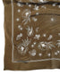 Deep Olive Floral Bandana