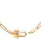 Padlock Clasp Necklace