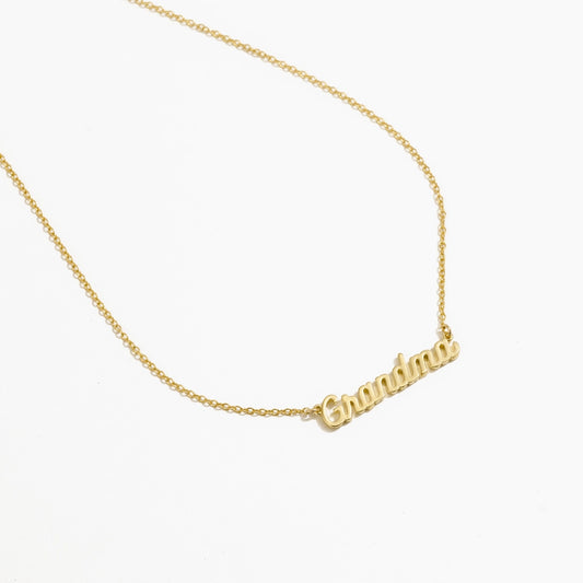 Grandma Necklace