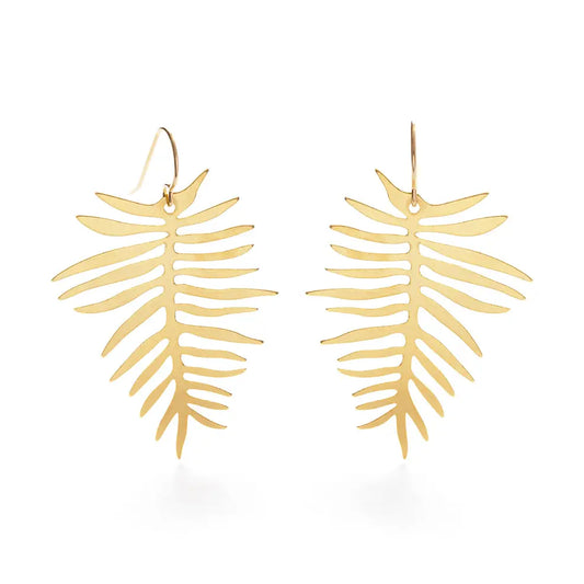 Areca Palm Earrings