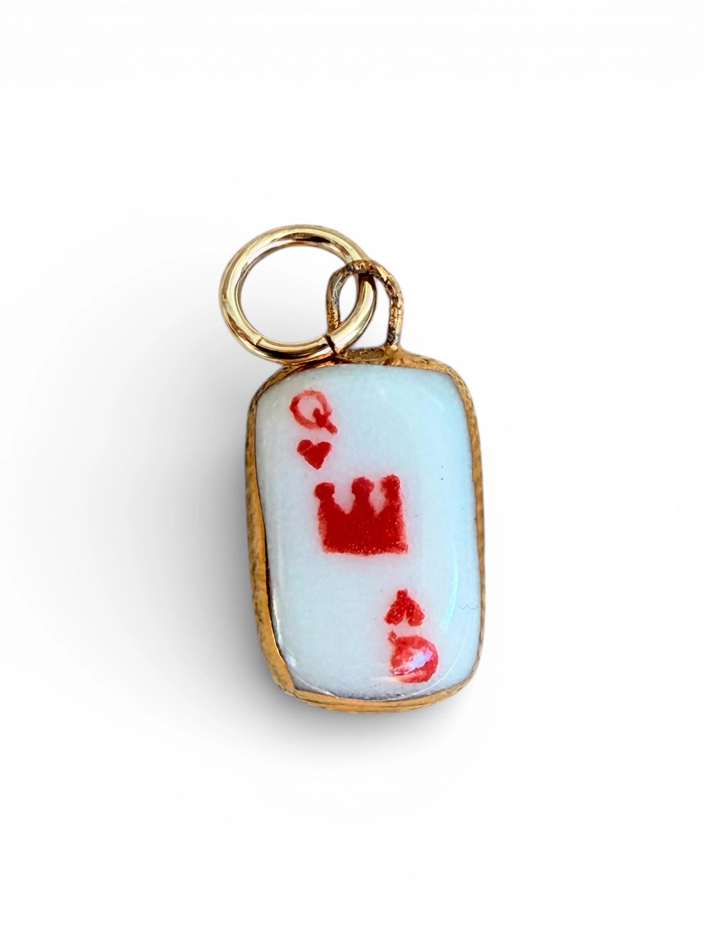 Queen Of Hearts Charm
