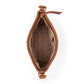 Melrose Woven Crossbody - Cognac