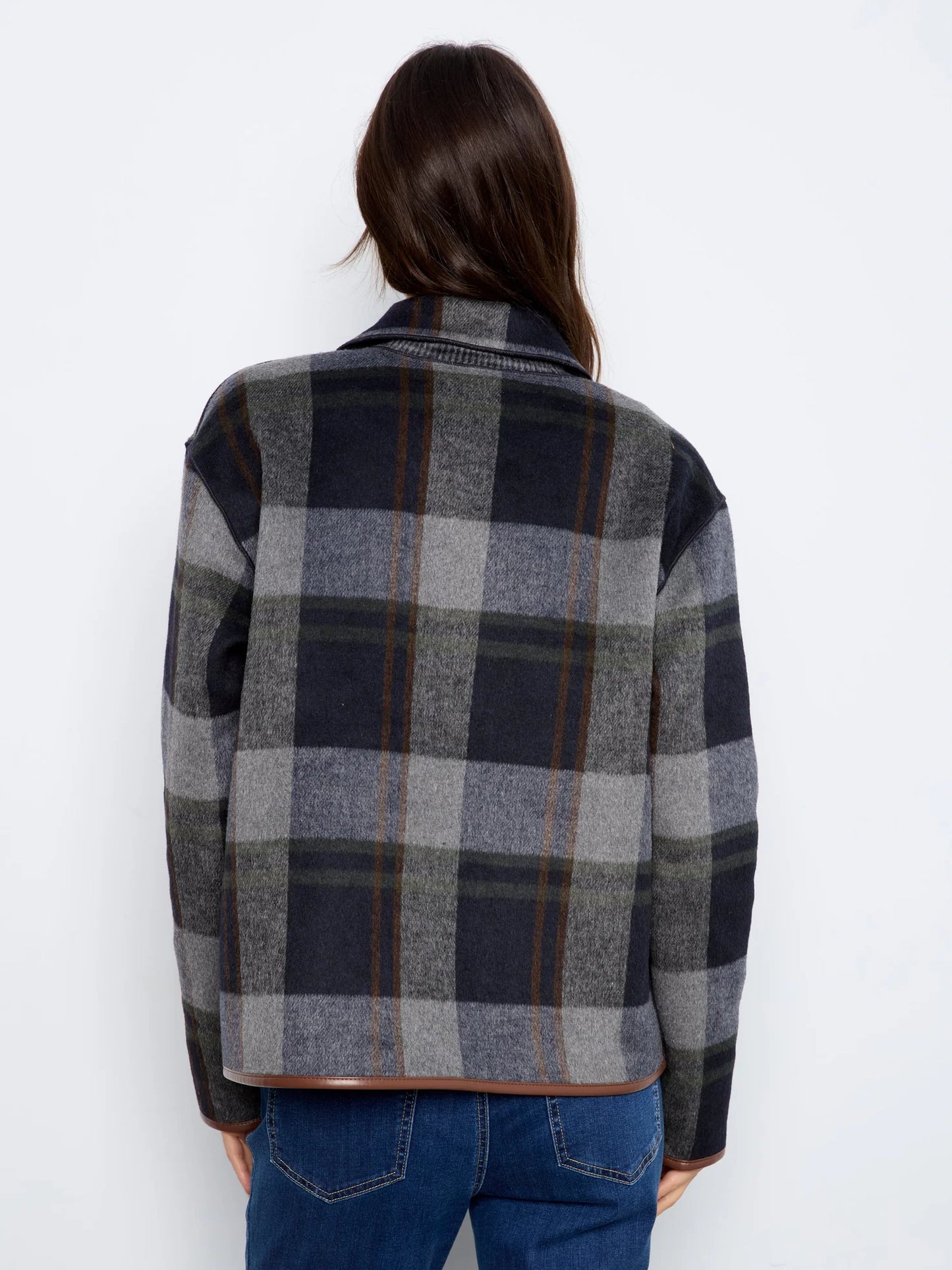 Reversible Plaid Jacket