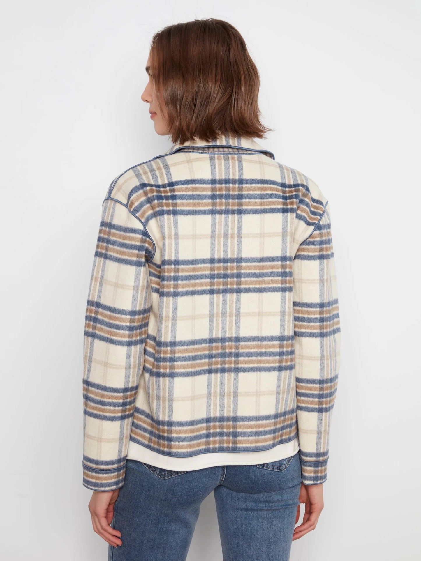 Clara Plaid Jacket
