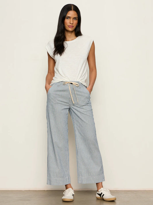 Lily Stripe Crop Pant