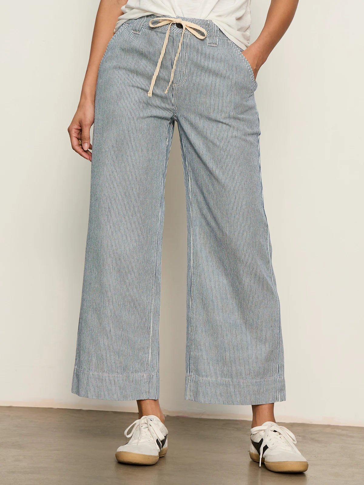 Lily Stripe Crop Pant