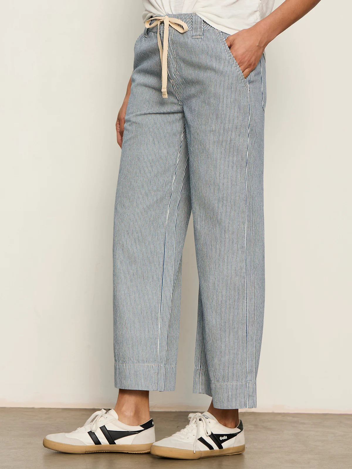 Lily Stripe Crop Pant