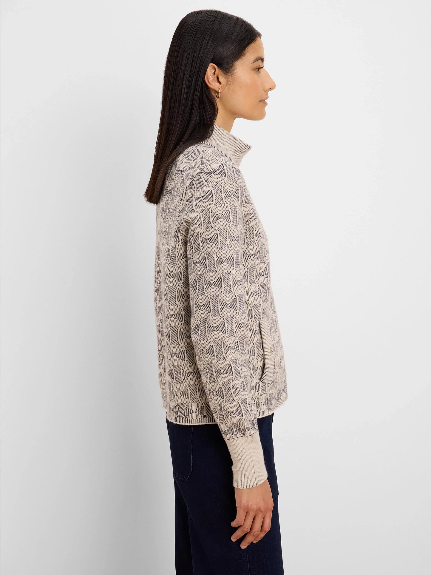 Dapper Swirl Knit Jacket