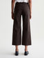 Saige Wide Leg Crop - Burnt Umber