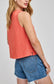 Lumi Tank Top - Grenadine