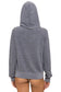 Mountain Chevron Zip - Heather Grey