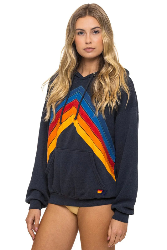 Mountain Chevron Pullover - Charcoal