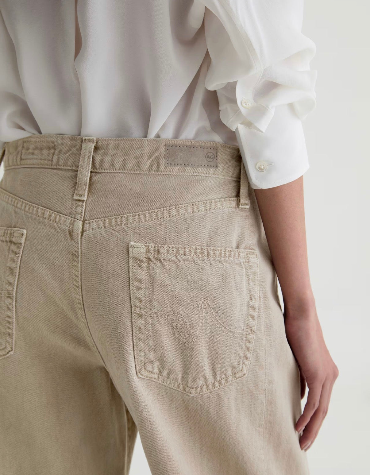 Hattie Crop - Light Taupe