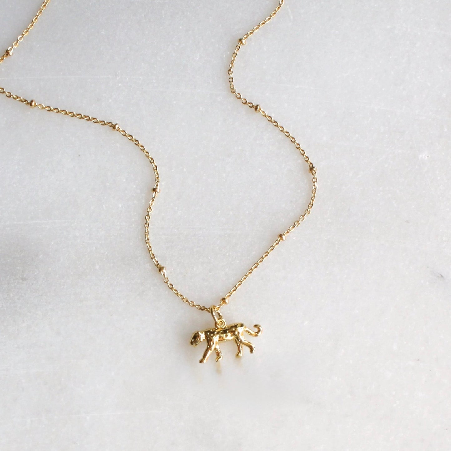 Leopard Pendant Necklace
