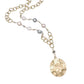Lord's Prayer Coin Necklace