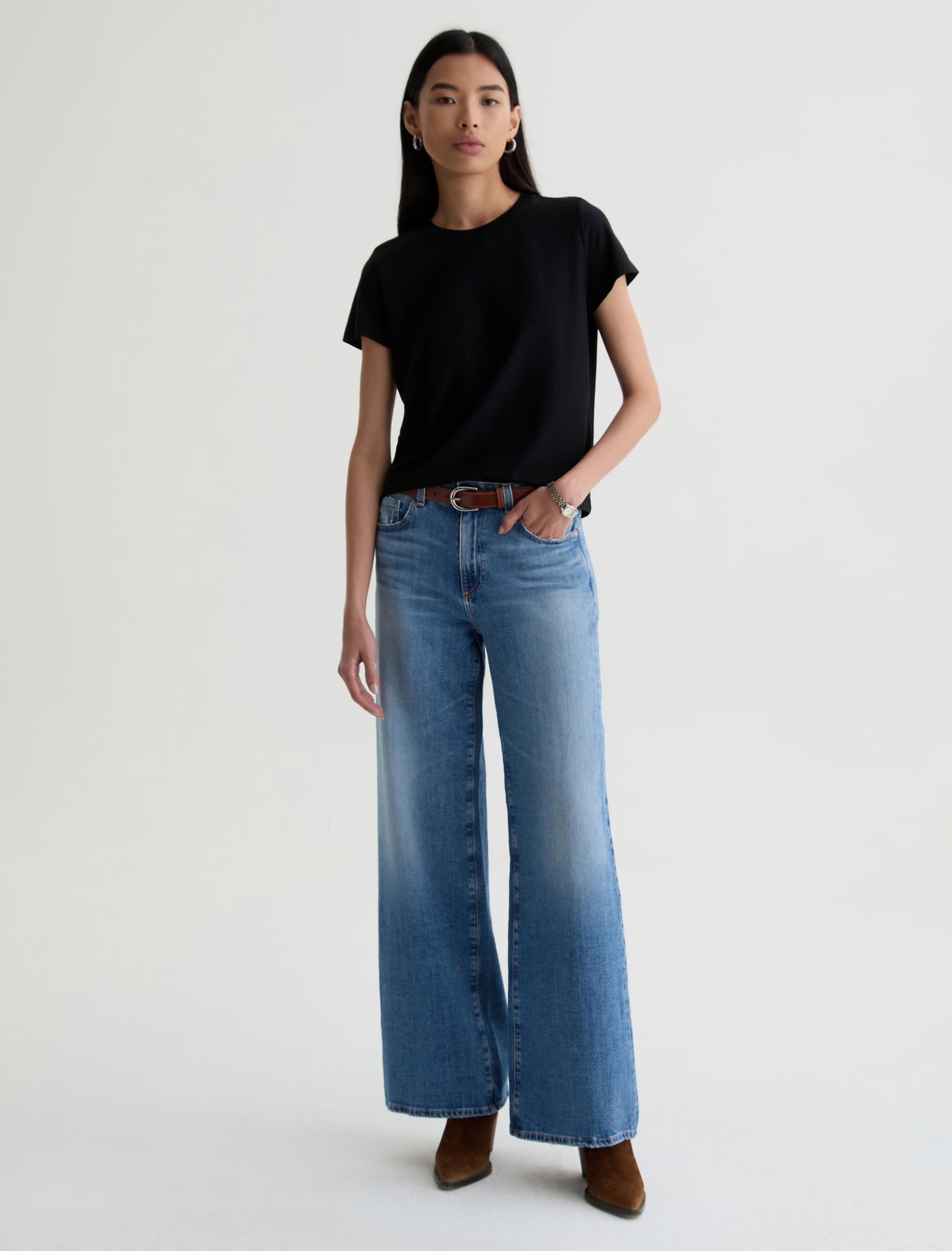 Saige Wide Leg - American West