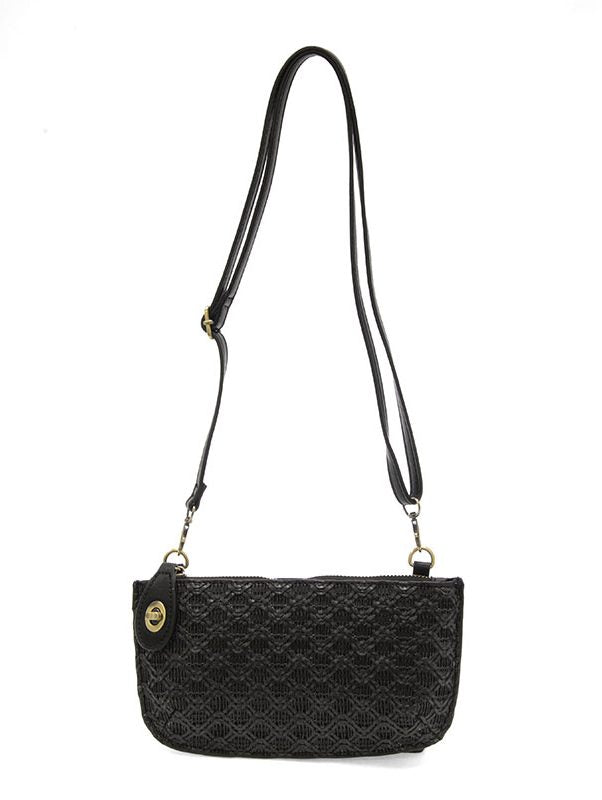 Woven Mini Crossbody Clutch