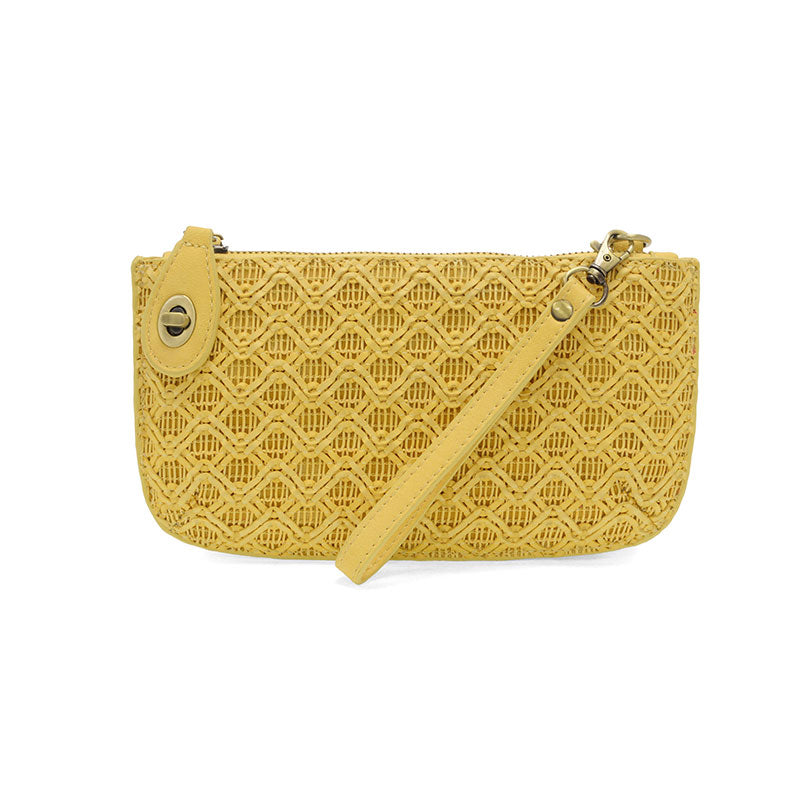 Woven Mini Crossbody Clutch