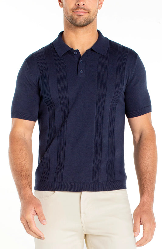 Sweater Knit Polo
