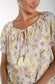 Front Tie Woven Top