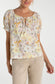 Front Tie Woven Top