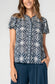 Button Front Woven Top