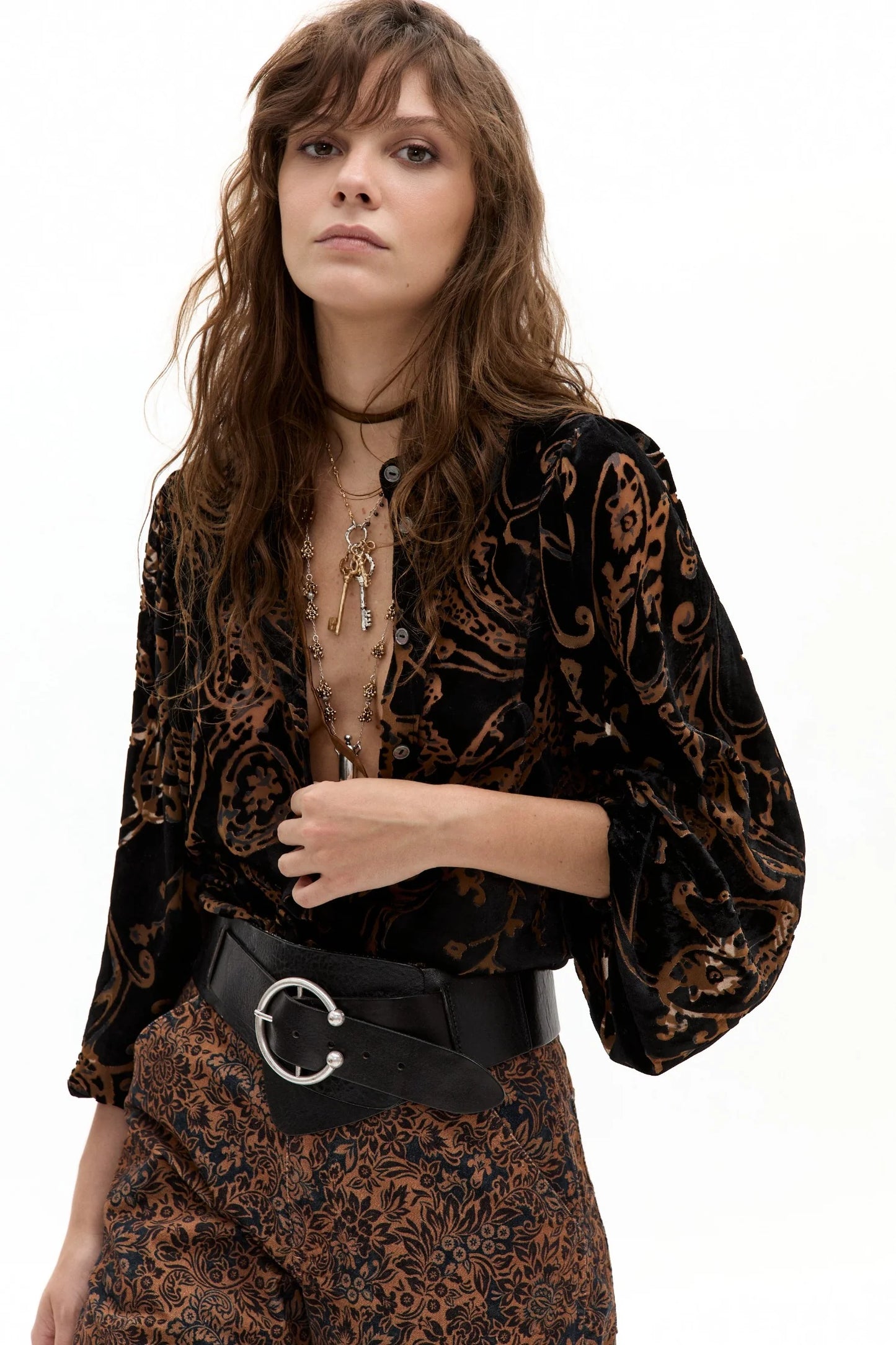 Claire Velvet Shirt