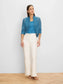 Bolero Cardigan - Blue Chill